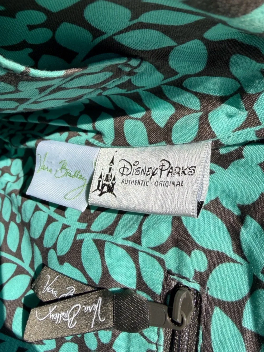 Disney Parks Vera Bradley Tablet Hipster Crossbody “Mickey’s Perfect Petals” EUC